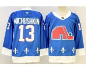 Men's Colorado Avalanche #13 Valeri Nichushkin Blue 2025 Stitched Hockey Jersey