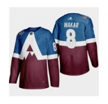 Men's Colorado Avalanche #8 Cale Makar 2020 Stadium Series Burgundy Stitched Hockey Jersey