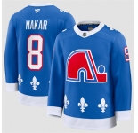 Men's Colorado Avalanche #8 Cale Makar Blue 2025 Alternate Stitched Jersey