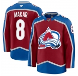 Men's Colorado Avalanche #8 Cale Makar Burgundy 2024-25 Home Stitched Jersey