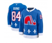 Men's Colorado Avalanche #84 Brent Burns Blue 2025 Alternate Stitched Jersey