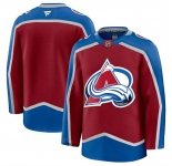 Men's Colorado Avalanche Blank Burgundy 2024-25 Home Stitched Jersey