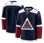 Men's Colorado Avalanche Blank Navy 2024-25 Alternate Stitched Jersey