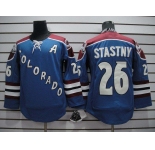 nhl jerseys colorado avalanche #26 stastny blue