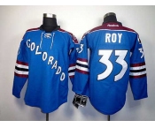 nhl jerseys colorado avalanche #33 roy blue