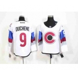 nhl jerseys colorado avalanche #9 duchene white[2015 new]
