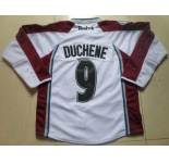nhl jerseys colorado avalanche #9 duchene white