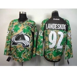 nhl jerseys colorado avalanche #92 landeskog camo[patch C]
