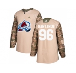 Youth Adidas Colorado Avalanche #96 Mikko Rantanen Camo Authentic 2017 Veterans Day Stitched NHL Jersey