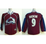 youth nhl jerseys colorado avalanche #9 duchene red