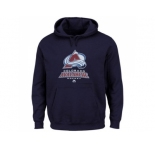 Colorado Avalanche Majestic Navy Blue Big & Tall Critical Victory Pullover Hoodie