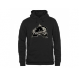 Men's Colorado Avalanche Black Rink Warrior Pullover Hoodie