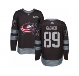 Men Adidas Columbus Blue Jackets #89 Sam Gagner Authentic Black 1917-2017 100th Anniversary NHL Jersey