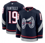 Men's Columbus Blue Jackets Active Player Custom Navy 2024-25 Stitched Hockey Jersey
