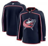 Men's Columbus Blue Jackets Blank Navy 2024-25 Home Stitched Hockey Jersey