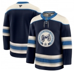 Men's Columbus Blue Jackets Navy 2024-25 Alternate Stitched Hockey Jersey