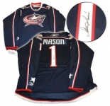nhl columbus blue jackets #1 mason blue