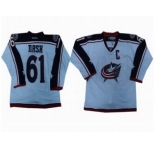 nhl jerseys columbus blue jackets #61 rick nash white