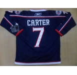 nhl jerseys columbus blue jackets #7 carter blue