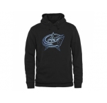 Columbus Blue Jackets Black Rinkside Pond Hockey Pullover Hoodie