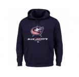 Columbus Blue Jackets Majestic Navy Blue Big & Tall Critical Victory Pullover Hoodie