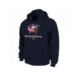 Columbus Blue Jackets Majestic Navy Blue Critical Victory VIII Fleece Hoodie