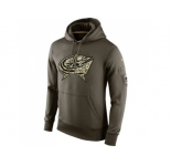 Men's Columbus Blue Jackets Nike Salute To Service NHL Hoodie