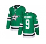 Adidas Dallas Stars #9 Mike Modano Green Home Authentic Stitched NHL Jersey