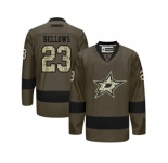 Dallas Stars #23 Brian Bellows Green Salute to Service Stitched NHL Jersey