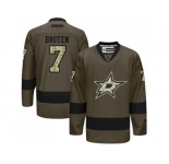 Dallas Stars #7 Neal Broten Green Salute to Service Stitched NHL Jersey