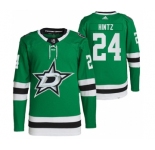 Men's Dallas Stars #24 Roope Hintz Green Stitched Jersey