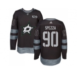 Men's Dallas Stars #90 Jason Spezza Black 1917-2017 100th Anniversary Stitched NHL Jersey