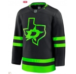 Men's Dallas Stars #96 Mikko Rantanen Fanatics Blackout Alternate Jersey