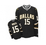 Men's Reebok Dallas Stars #15 Patrik Nemeth Authentic Black NHL Jersey
