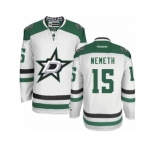 Men's Reebok Dallas Stars #15 Patrik Nemeth Authentic White Away NHL Jersey