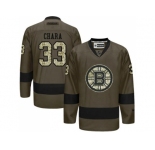 Boston Bruins #33 Zdeno Chara Green Salute to Service Stitched NHL Jersey