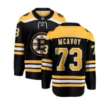 Boston Bruins #73 Charlie McAvoy Authentic Black Home Fanatics Branded Breakaway NHL Jersey