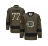 Boston Bruins #77 Ray Bourque Green Salute to Service Stitched NHL Jersey