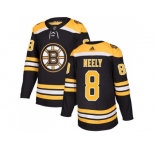 Men Adidas Boston Bruins #8 Cam Neely Black Home Authentic Stitched NHL Jersey