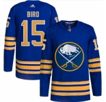 Men Buffalo Sabres #15 Brandon Biro Blue Stitched Jersey