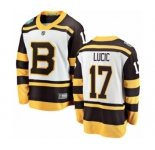 Men's Boston Bruins #17 Milan Lucic White 2019 Winter Classic Fanatics Branded Breakaway NHL Jersey