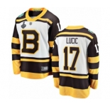 Men's Boston Bruins #17 Milan Lucic White Winter Classic Fanatics Branded Breakaway 2019 Stanley Cup Final Bound Hockey Jersey