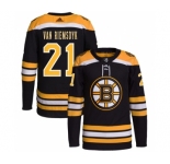 Men's Boston Bruins #21 James van Riemsdyk Black Stitched Jersey