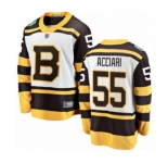 Men's Boston Bruins #55 Noel Acciari White 2019 Winter Classic Fanatics Branded Breakaway NHL Jersey