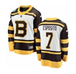 Men's Boston Bruins #7 Phil Esposito White 2019 Winter Classic Fanatics Branded Breakaway NHL Jersey