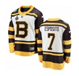 Men's Boston Bruins #7 Phil Esposito White Winter Classic Fanatics Branded Breakaway 2019 Stanley Cup Final Bound Hockey Jersey