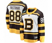 Men's Boston Bruins #88 David Pastrnak White 2019 Winter Classic Fanatics Branded Breakaway NHL Jersey