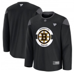 Men's Boston Bruins Black 2024-25 Home Team Practice Stitched Hockey Jersey