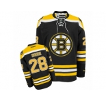 Men's Reebok Boston Bruins #28 Dominic Moore Authentic Black Home NHL Jersey