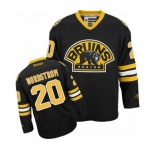 Reebok Boston Bruins #20 Joakim Nordstrom Premier Black Third NHL Jersey